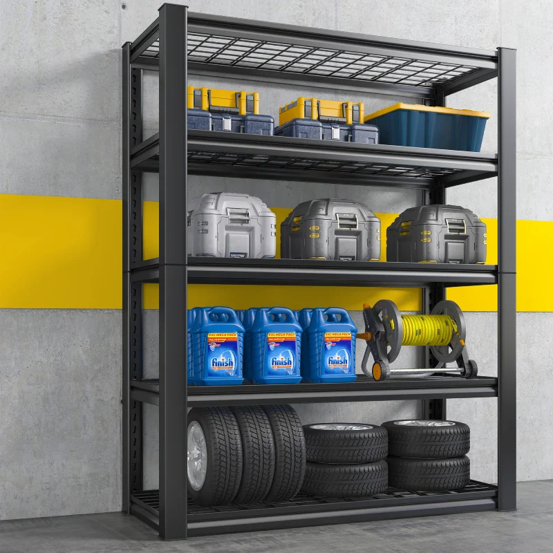 Reibii 2000 lbs Garage Storage Shelves