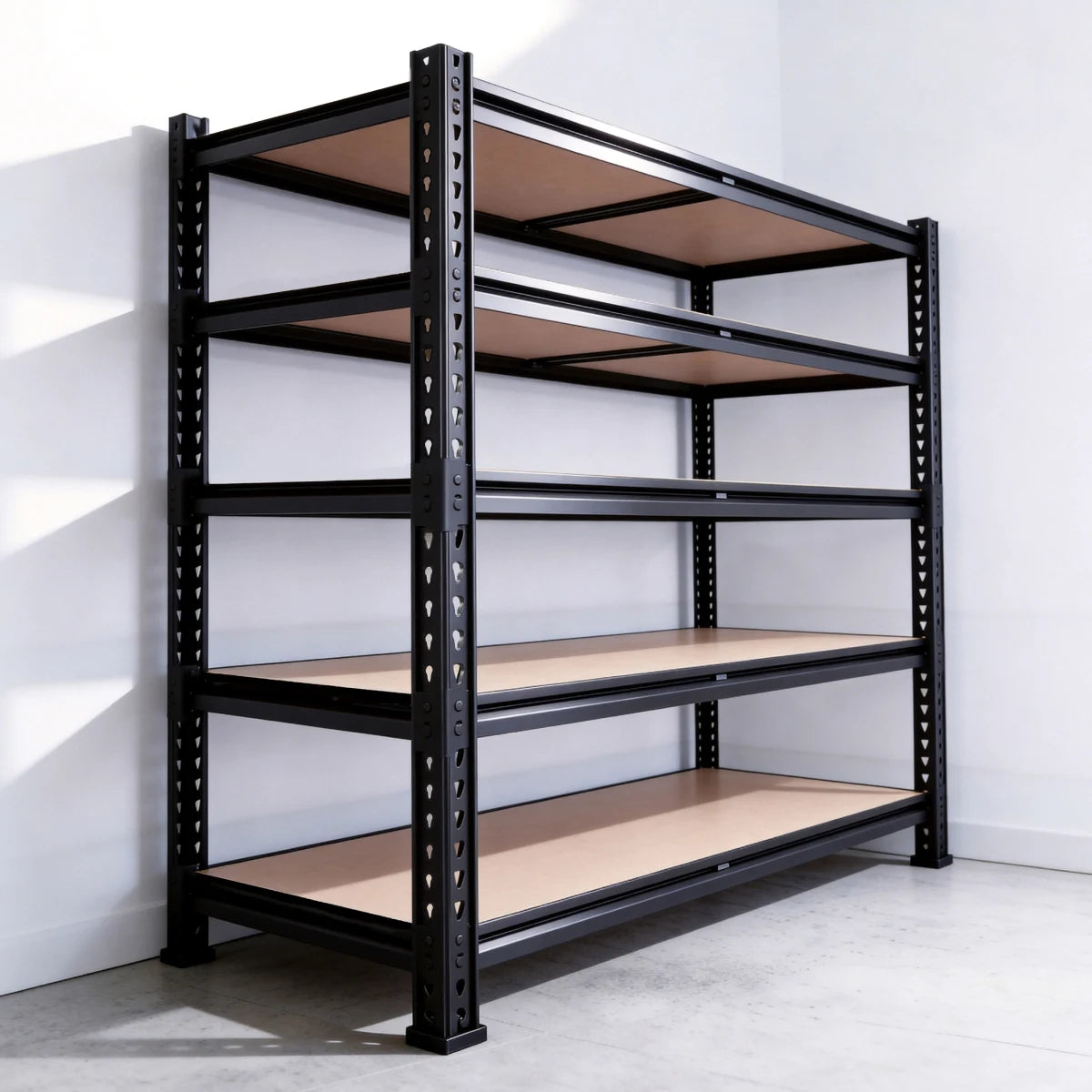 5-Tier 40" W 2500lbs Metal Adjustable Shelving